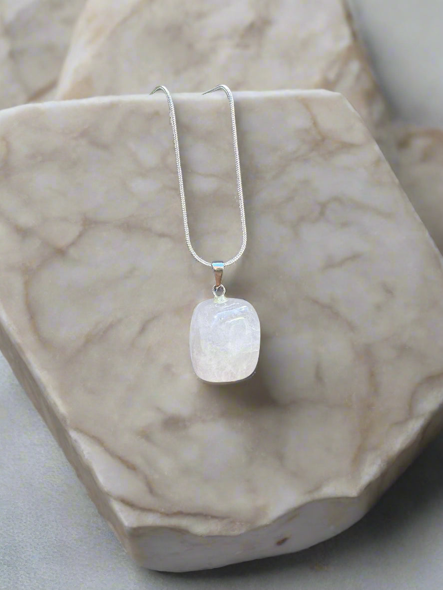 Tumbled Gemstone Pendants